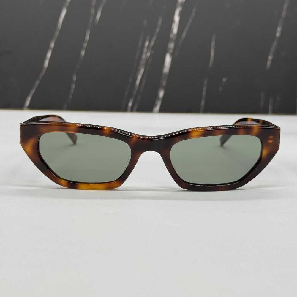 NEW SAINT LAURENT SL M126 003 WOMEN HAVANA SUNGLASSES SLM126 003 - Picture 3 of 10